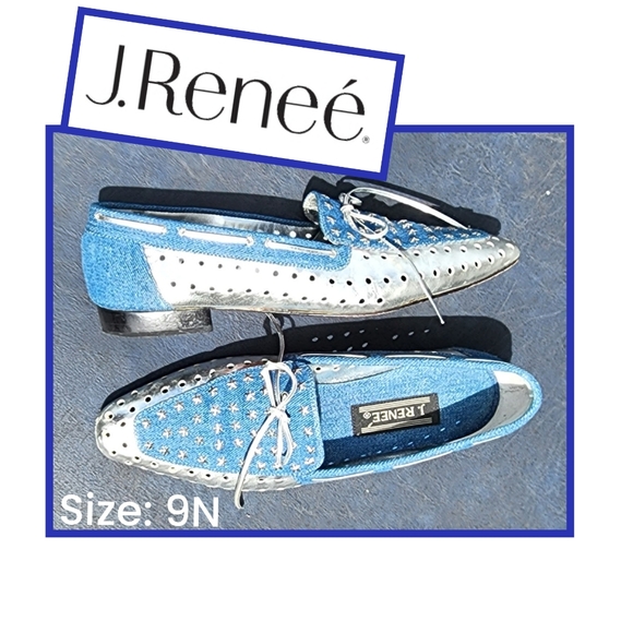 Vintage J. Reneé 42 Stars Leather Loafers - Picture 3 of 7